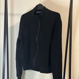 FIG CLOTHING Cropped Black Women's Sweatshirt